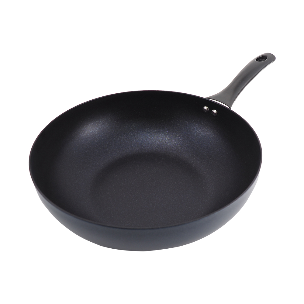 樂司廚品/鑽石不沾深型炒鍋-34cm-2支, , large