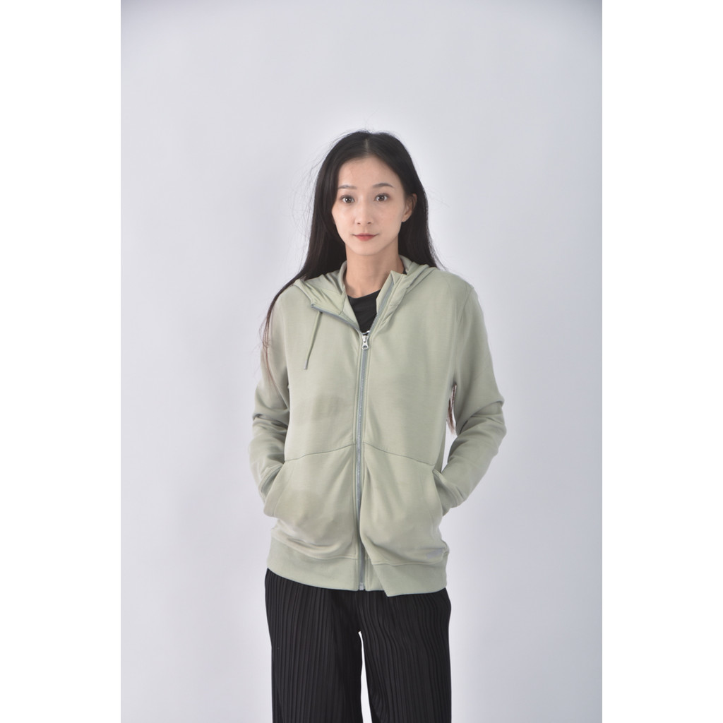 (S) decathlon連帽綠色外套二手衣, , large