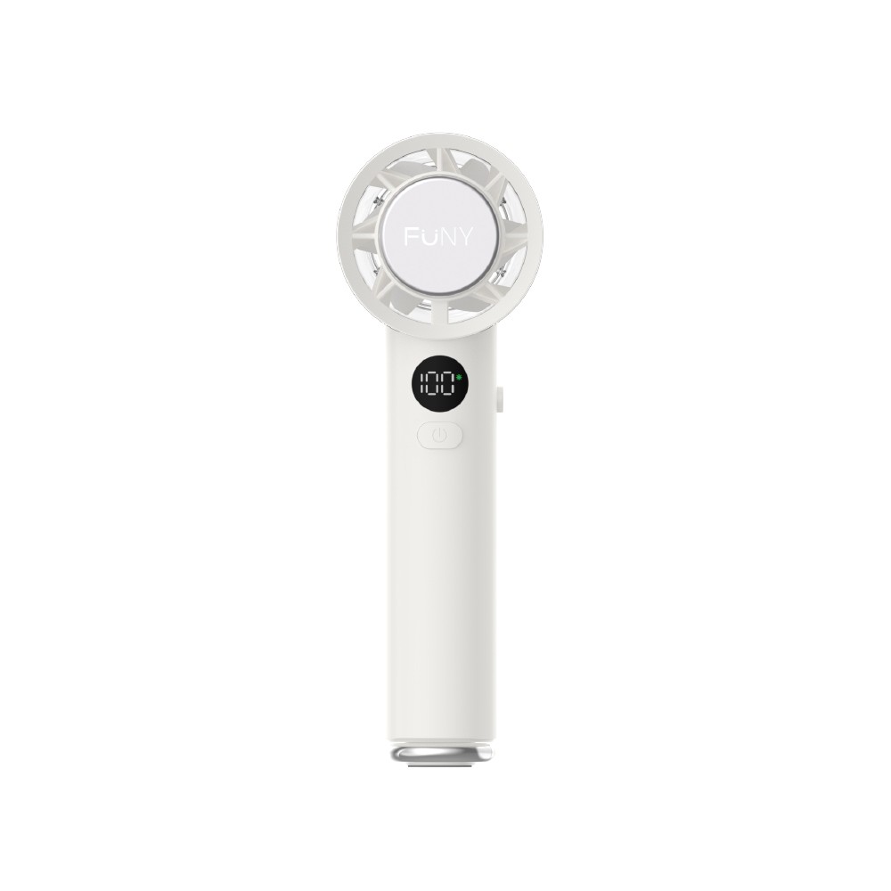 FUNY Portable ice cube fan, 雪霧白, large
