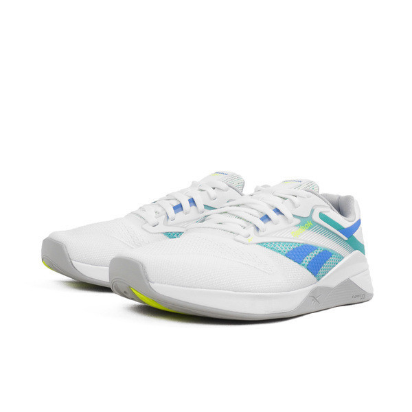 Reebok Nano X4 男 訓練鞋 多功能 運動 健身 重訓 支撐 透氣 膠底 白藍 [100204671], , large