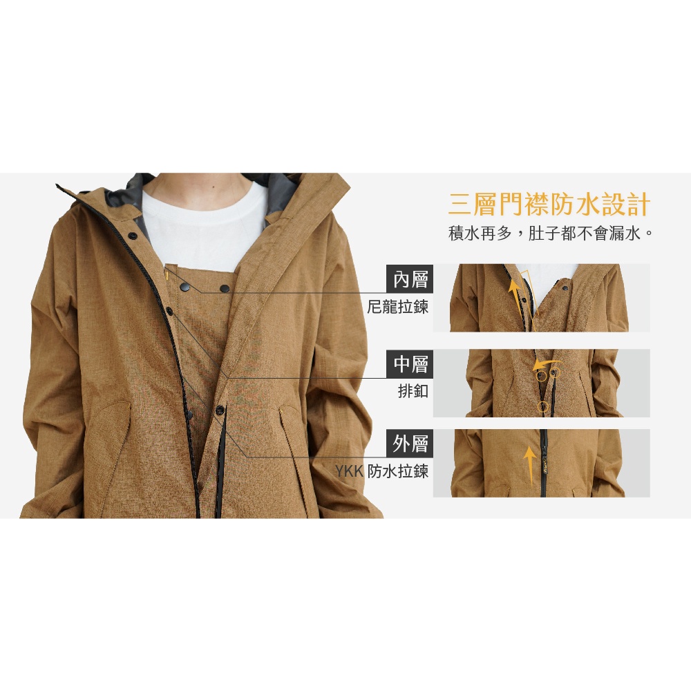 【周周生活】現貨 雨衣兩件式 機車雨衣 奧德蒙雨衣 揹客 背包雨衣 重機環島 兩截式雨衣 雨衣外套 2件式雨衣 風衣雨衣, , large