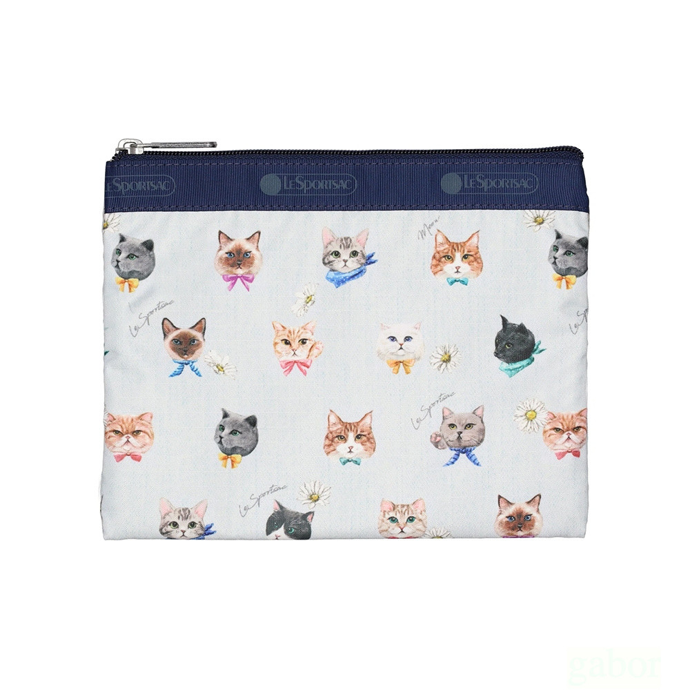 LeSportsac Classic Hobo 經典斜背包 送禮-晴空貓語, , large