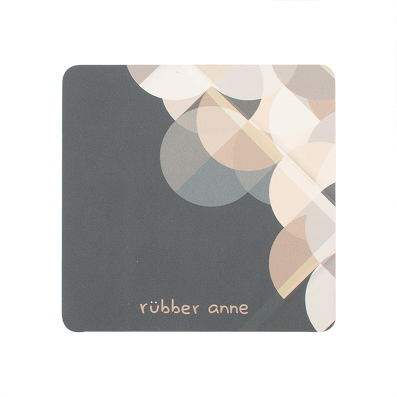 【怪獸】rubber anne 10秒頂吸 軟式珪藻土吸水杯墊 沐光系列 (10x10cm) -霓光誘惑, , large