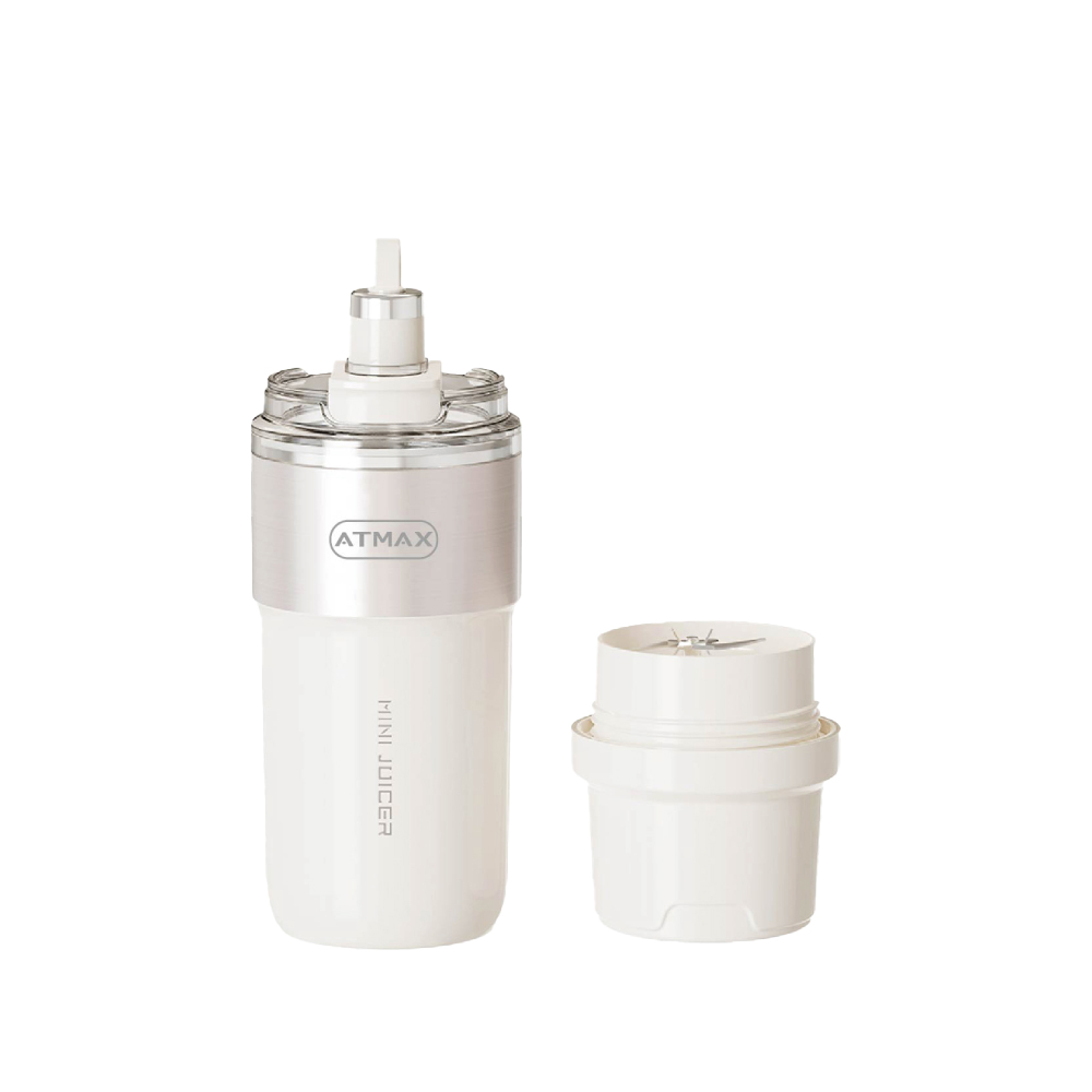 【ATMAX】Jucy-Go Portable Stainless Steel Blender Cup &ndash; ATCJB-00001 (White), , large