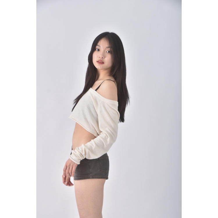 (XL) solberry質感灰色短褲二手衣, , large