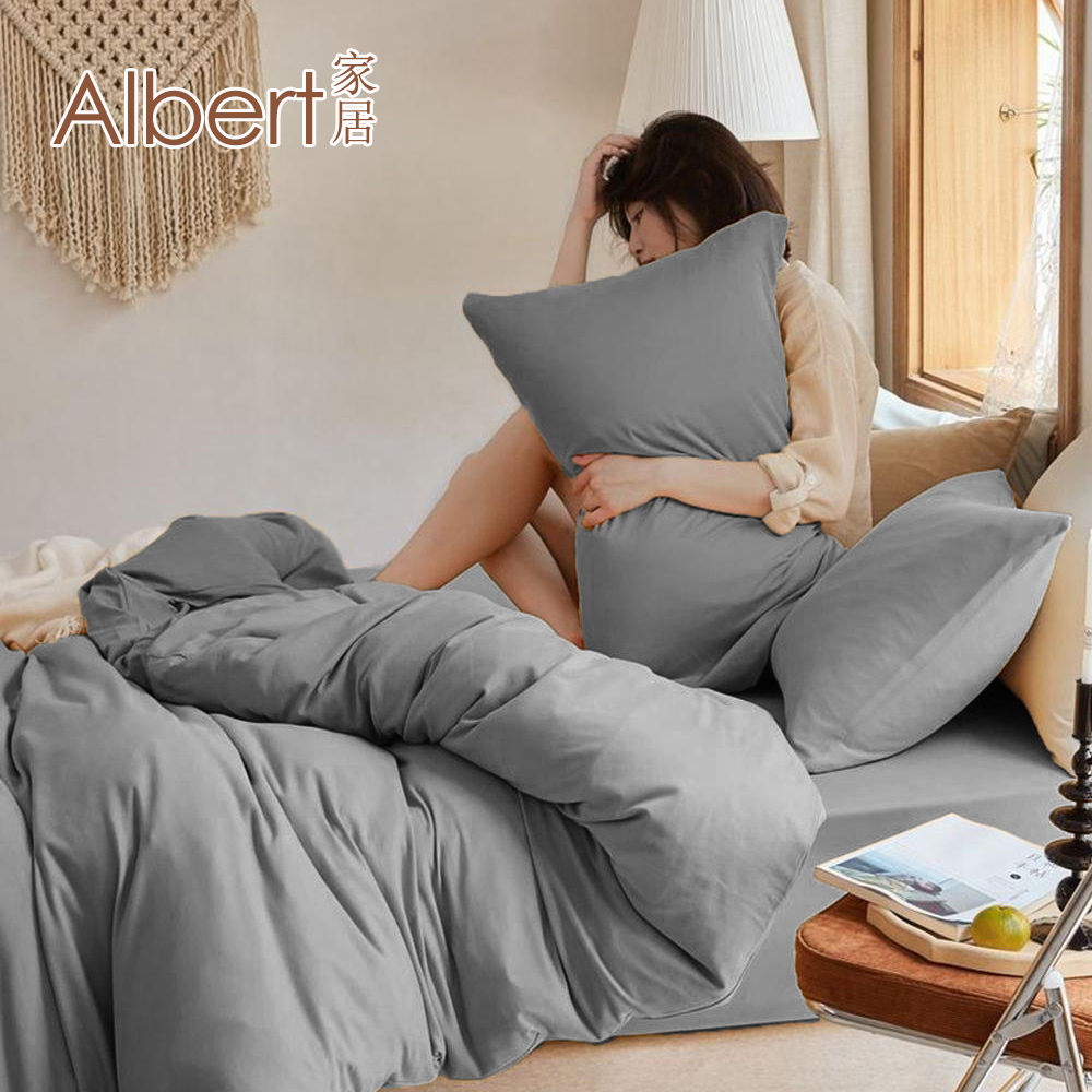 【Albert bedding】Bed Set_A+B-Single (100%microfiber ), , large