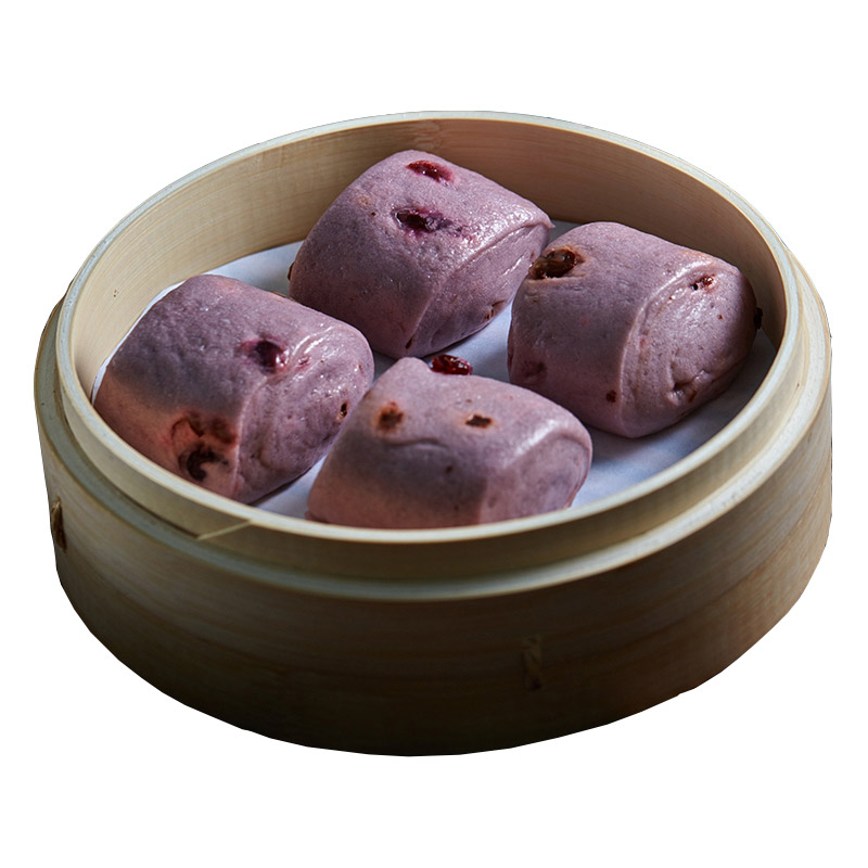 Purple Sweet Potato  Dried Fruit Mantou, , large