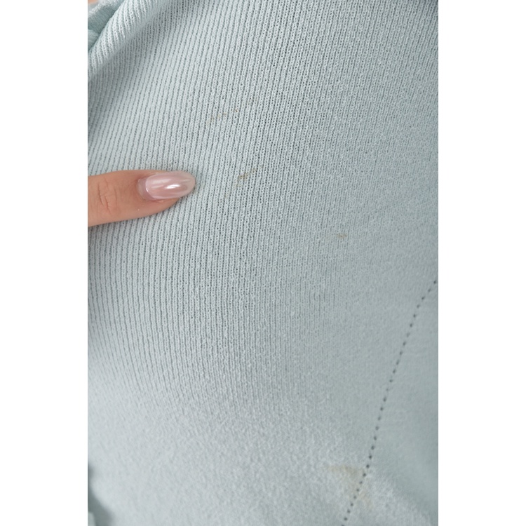 (S) giordano ladies質感V領綠色外套二手衣, , large