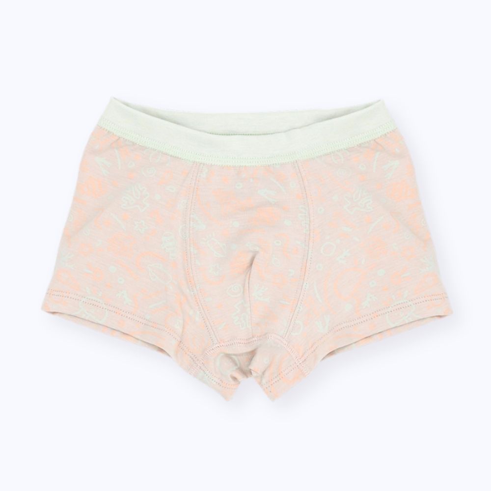 minihope美好的親子生活-男童四角褲-熱鬧的海底世界