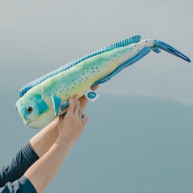 【洄遊吧FISH BAR】鬼頭刀造型抱枕(公), , large