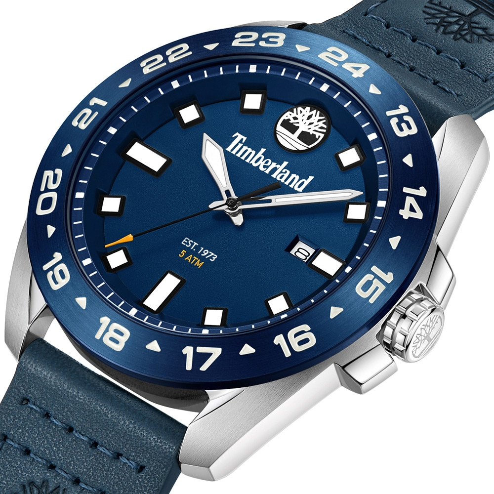 Timberland 天柏嵐 CARRIGAN系列 美式潮流大三針手錶-44mm TDWGB0029403, , large