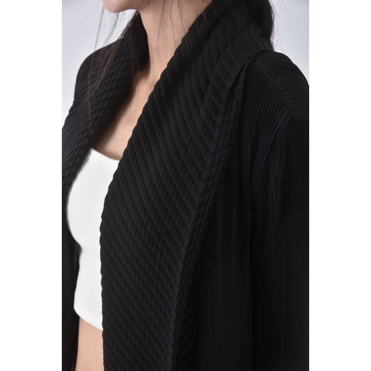 (L) 質感黑色外套二手衣, , large