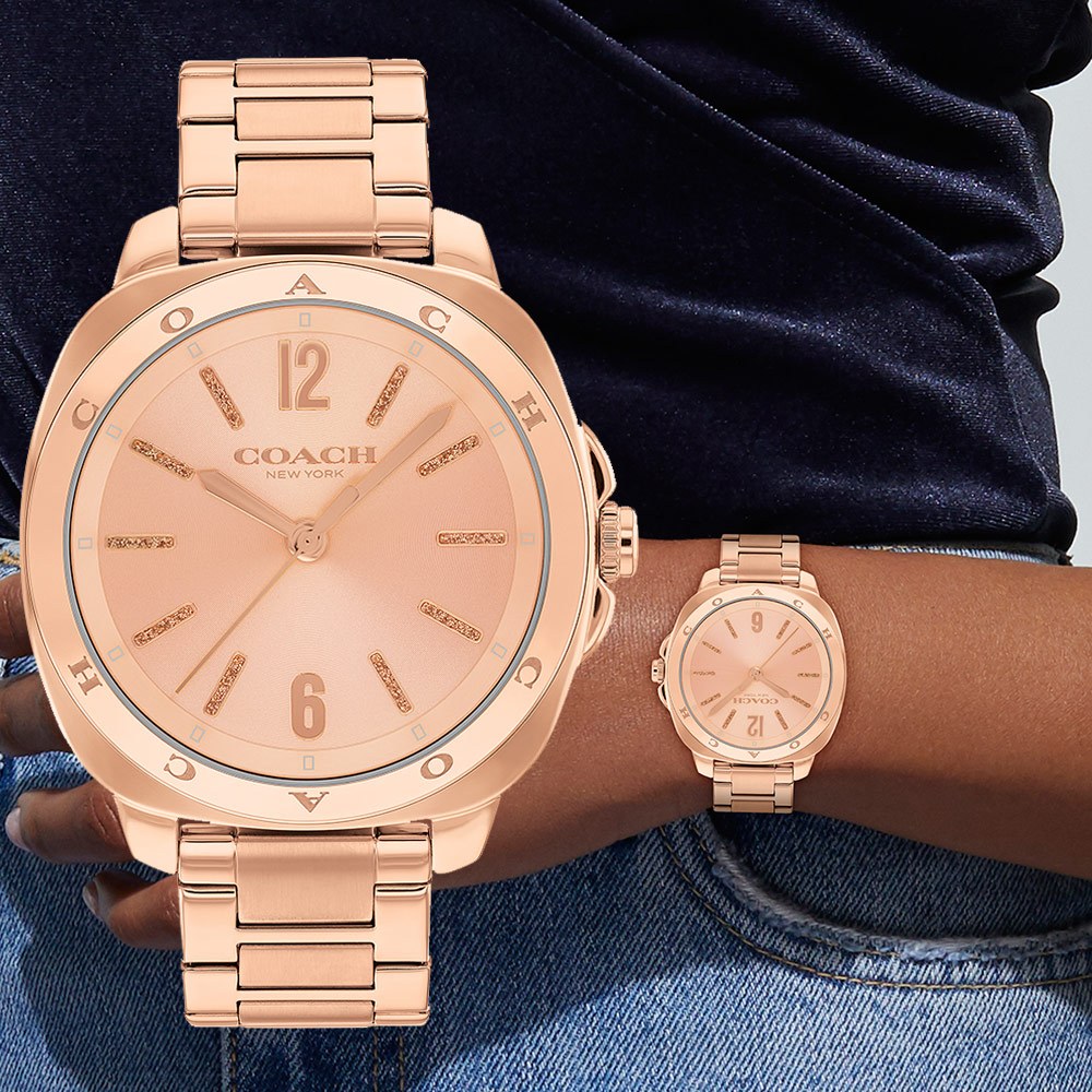 COACH Kitt 簡約現代手錶 中性錶-38mm 520情人節 送禮 禮物 CO14504479, , large