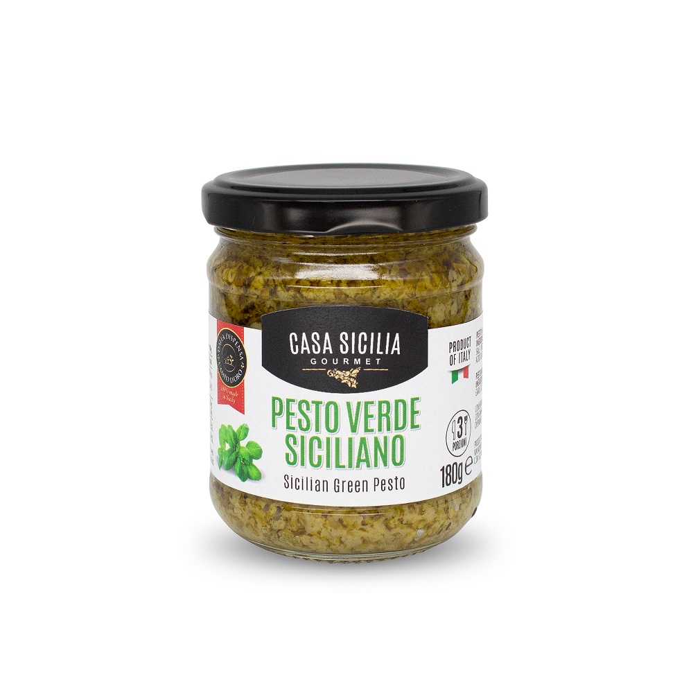 CASA SICILIA Sicilian Green Pesto Sauce, , large