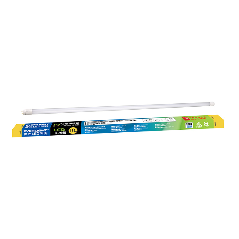 Everlight  T8 Tube 10W 2ft, , large