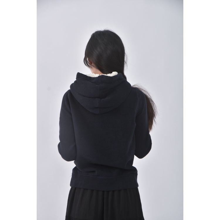 (S) abercrombie fitch內刷毛藍色長袖上衣二手衣, , large