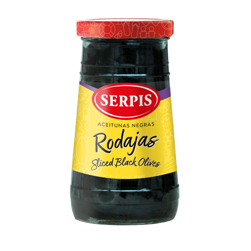 SERPIS sliced black olive , , large