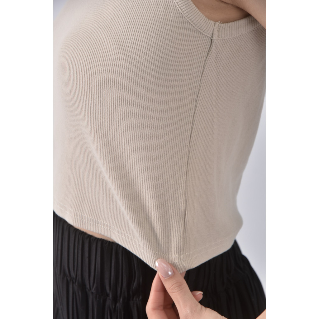 (S) we we無袖杏色上衣二手衣, , large