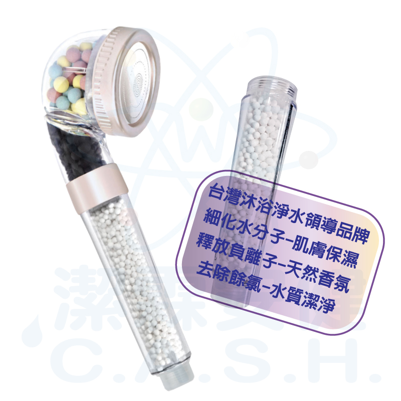 潔霖安健負離子美妍健康沐浴器-嫣銀玫-小資組, , large