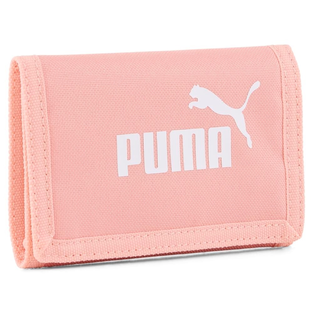 [秉宸] PUMA PHASE皮夾 粉 054757, , large