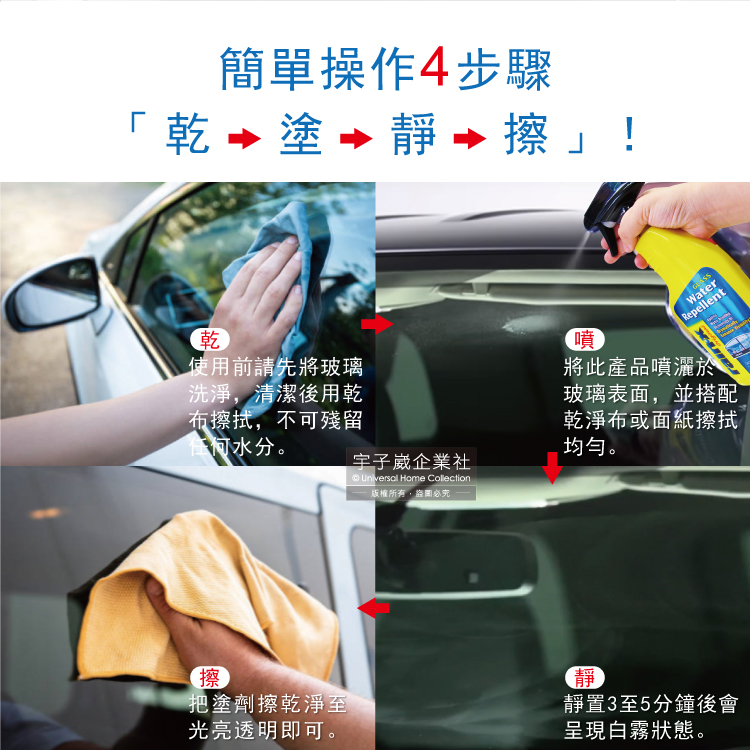 RAIN X Glass Water Repellent 473ml, , large