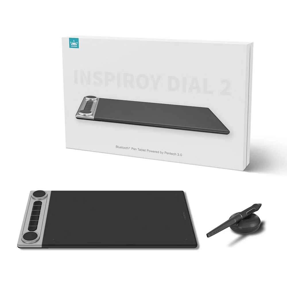 HUION 繪王 INSPIROY Dial 2 藍牙繪圖板 /台 Q630M