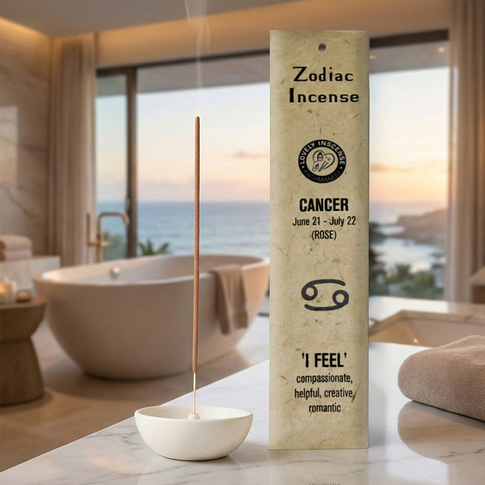 十二星座線香【12種香調】每包15支 尼泊爾lovely 手工竹籤香 線香 玫瑰 檸檬草 檀香 白鼠尾草 雪松木乳香杜松子茶樹 星座, , large