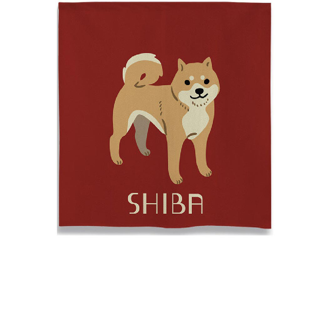日本製【コスモ】中門簾《柴犬》, , large