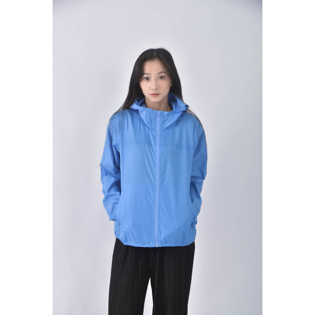 (M) lativ素面藍色外套二手衣, , large