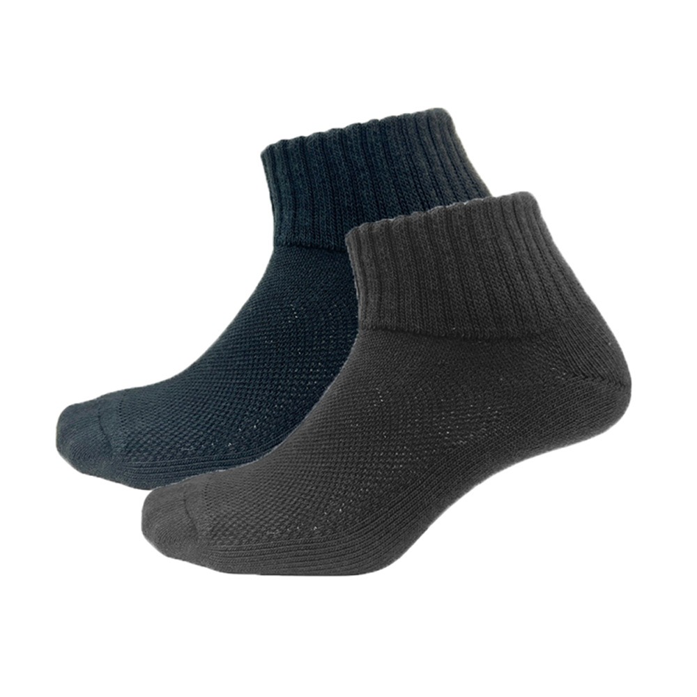 【BVD】超消臭1/2氣墊襪-L加厚-3入-B625 襪子/短襪/抑菌除臭襪, , large