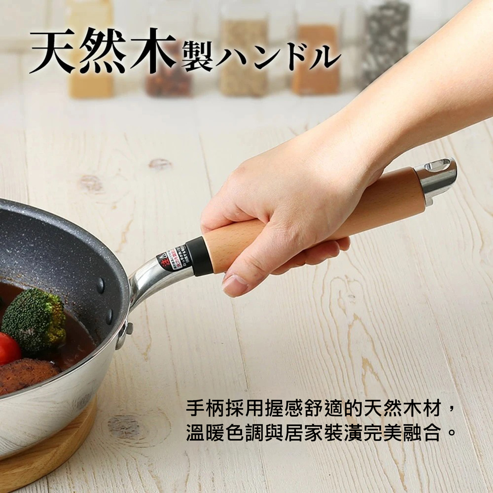 【hokua】Japan-made Non-stick egg pan 13x18cm 3-pc Set (egg pan+glass lid+spatula), , large