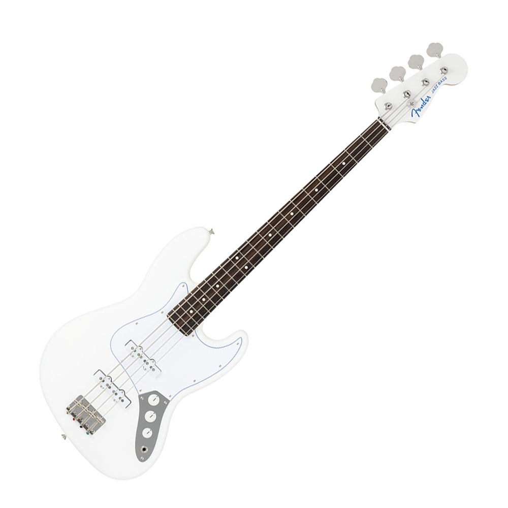 Fender MIJ LTD-25 J Bass RW Blanc, , large