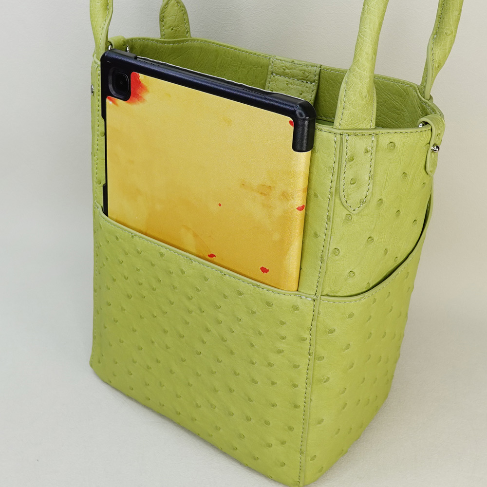 【M2nd】Ostrich Wind Chime Bag, , large