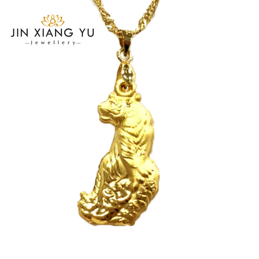 24K gold necklace, , large