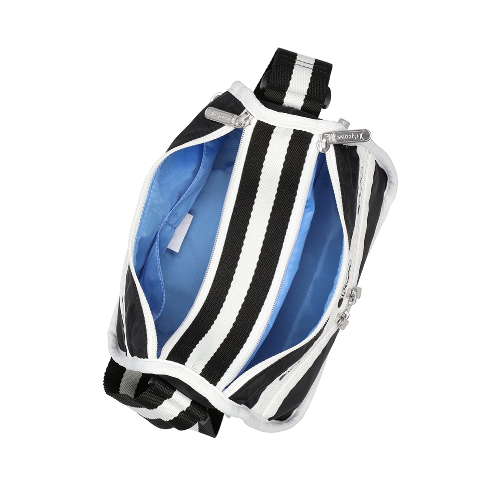 |快速出貨|Lesportsac Small Everyday Bag 小型斜背包 -滾邊夜幕黑, , large