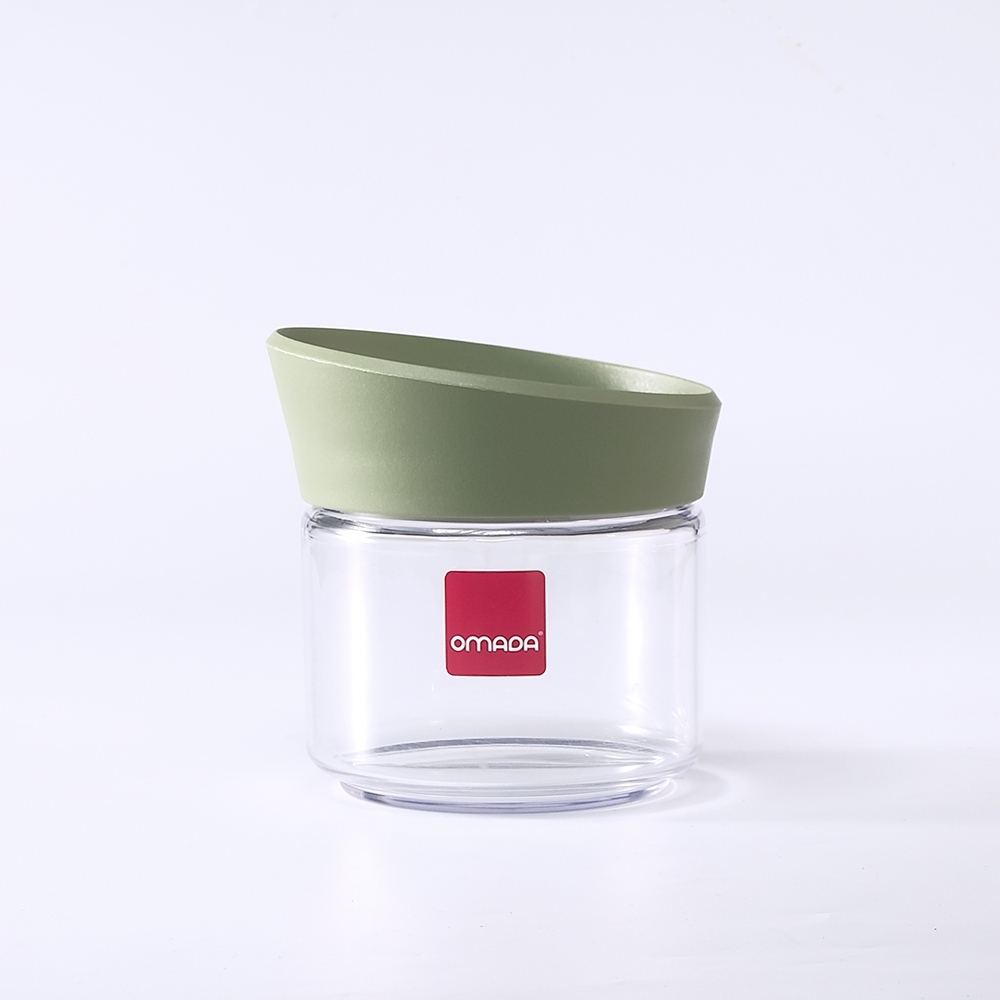 【OMADA】防潮儲物密封罐 墨綠色 0.5L(防潮罐、儲物罐、密封罐), , large