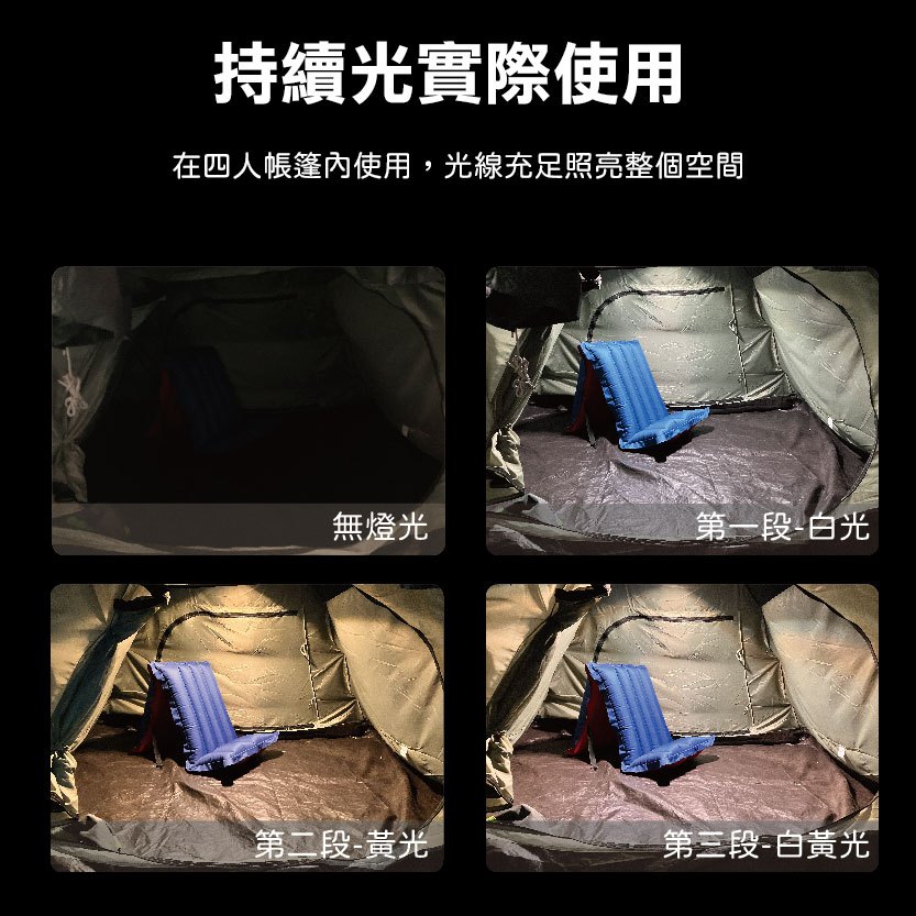 【Treewalker露遊】夜行者露營燈 40cm 高強度LED燈 長條磁吸吊掛燈  應急擺攤燈, , large