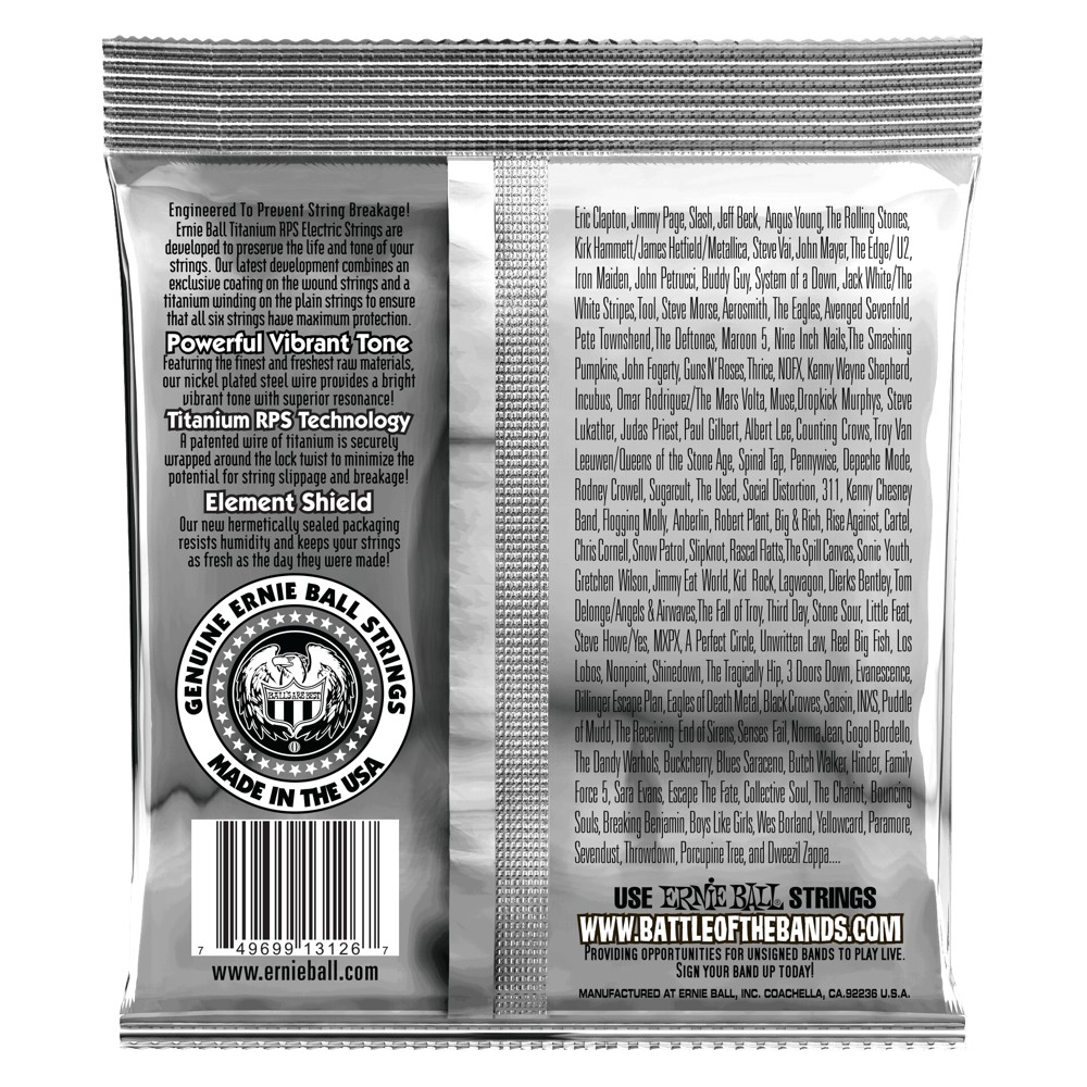 ERNIE BALL 3126 包膜專利電吉他套弦 12-56【敦煌樂器】, , large