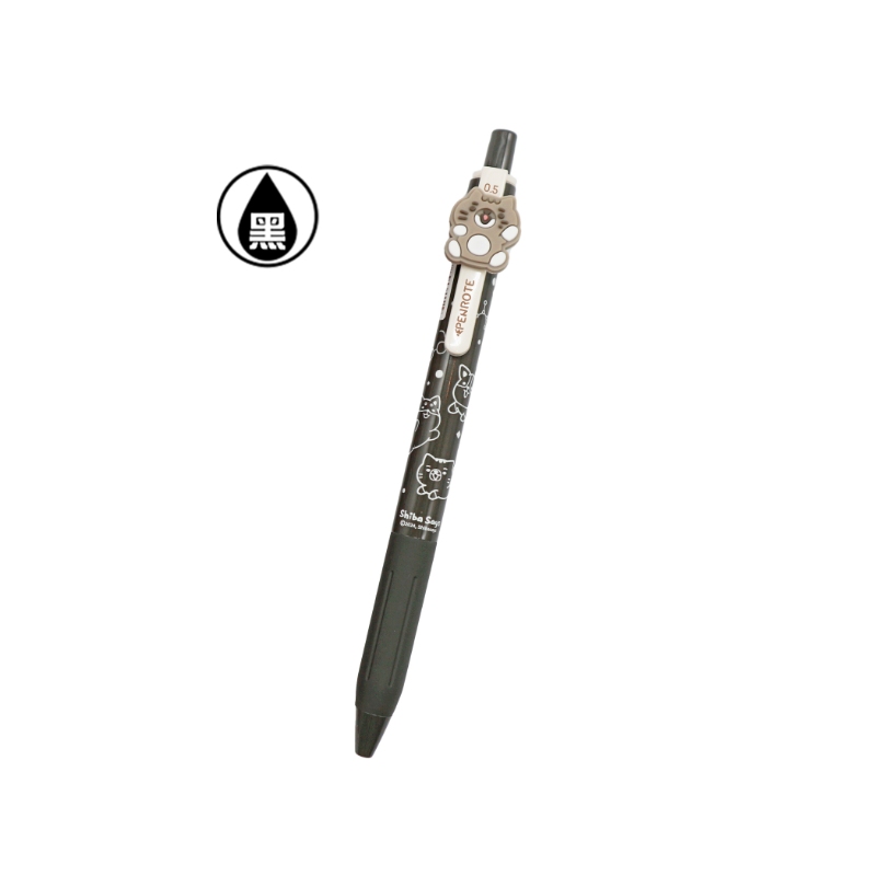 【PENROTE 筆樂】柴語錄造型中性筆 黑, , large