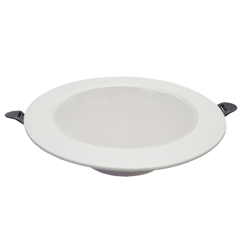 【感應王】SK-603Y  12W微波感應嵌燈(黃光-嵌孔12cm-全電壓) 可調距離,日夜及時間功能, , large