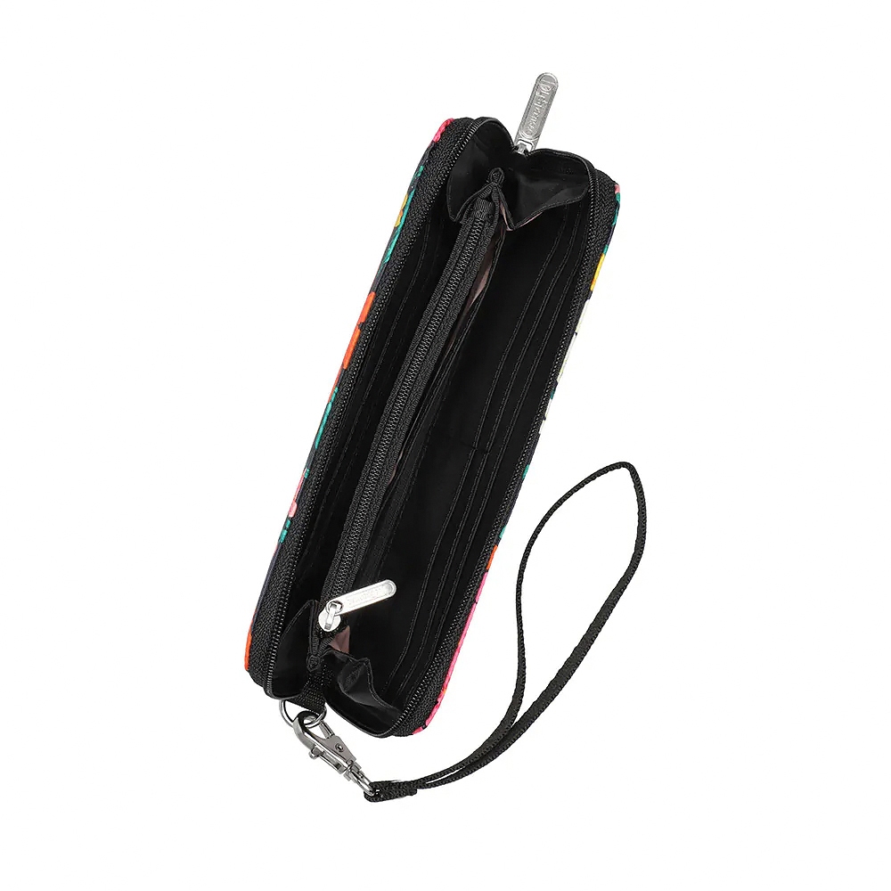 Lesportsac Tech Wallet Wristlet 腕帶零錢包/ 繽紛花園, , large