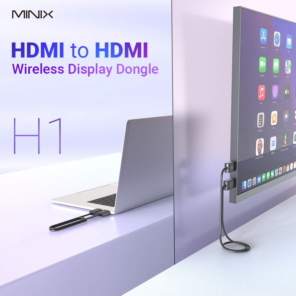 [MINIX] H1 無線HDMI to HDMI Dongle 1080P, , large