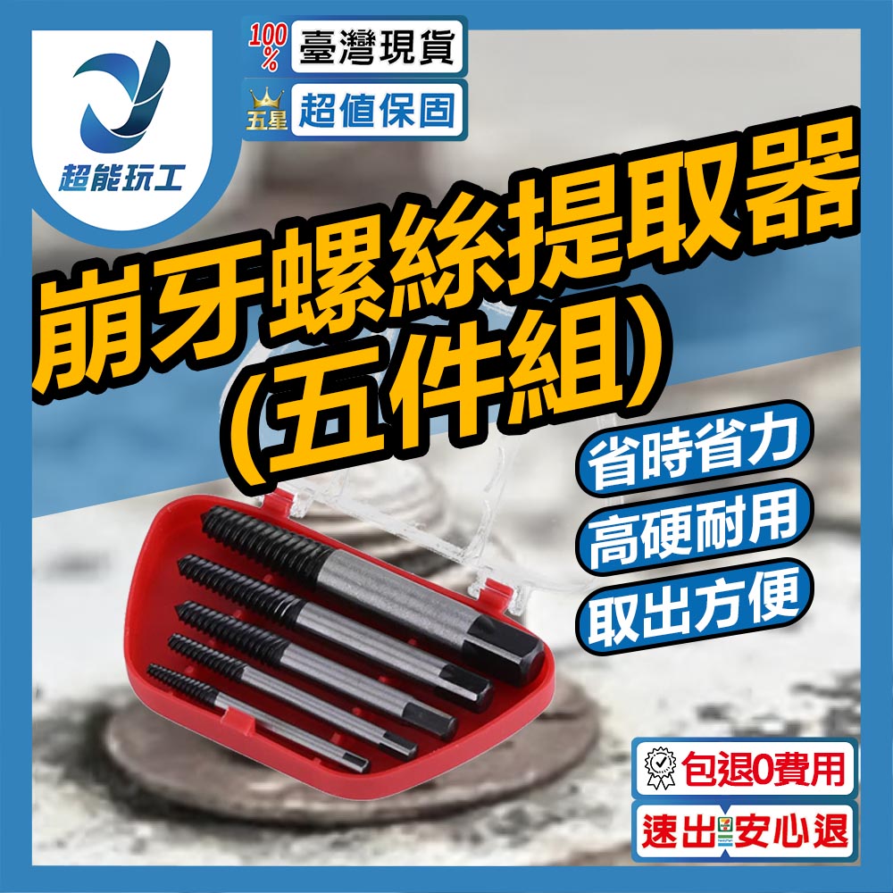 Broken screw extractor, , large