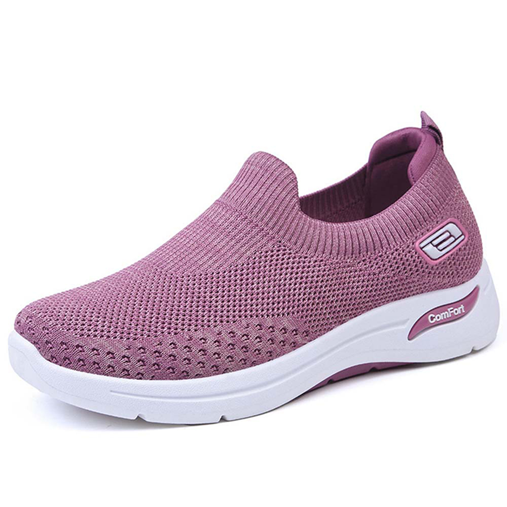 Breathable Mesh Walking Shoes, , large