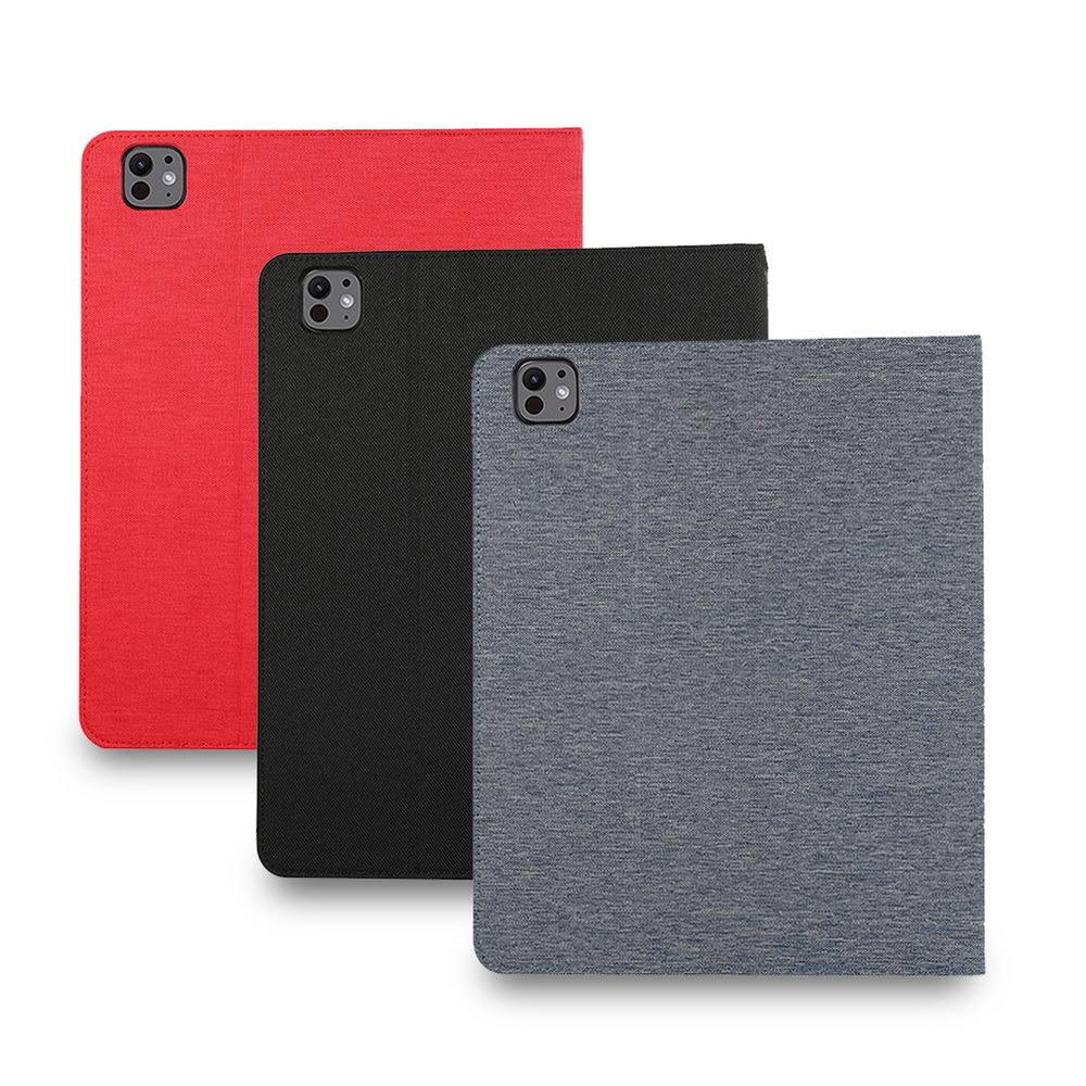 [L A130] iPad Air 13-inch 2024 Tablet Protective Case (Auto Sleep/Wake Built-in Pencil Holder), , large