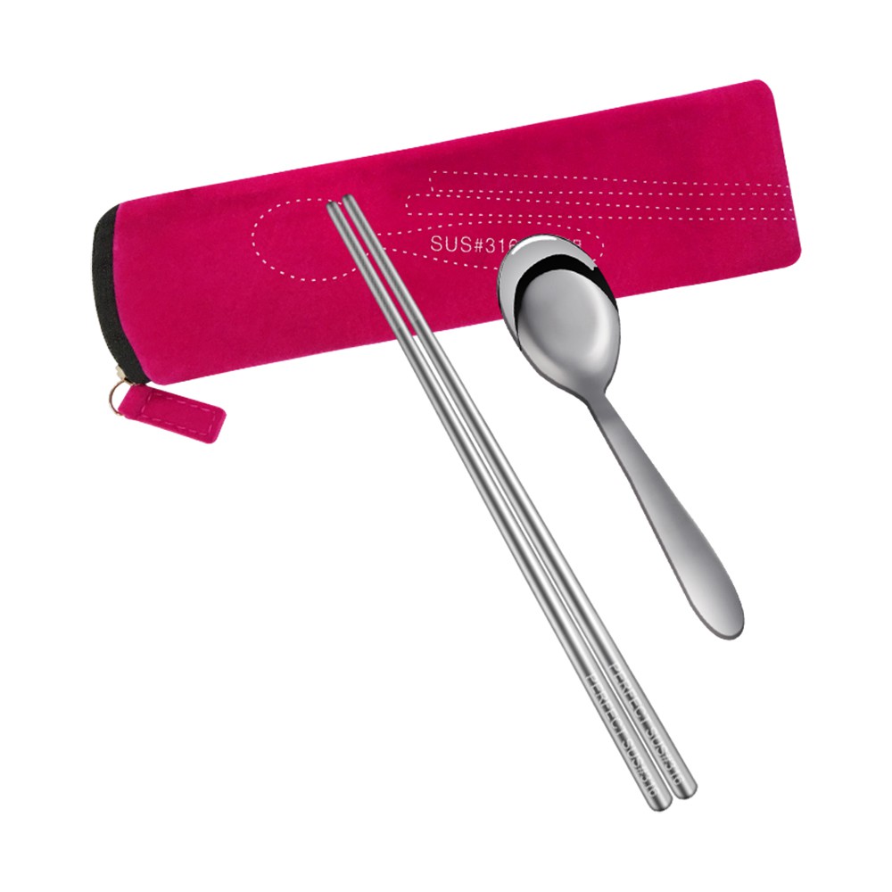 PERFECT 理想牌 極緻316不鏽鋼隨身餐具組 紅-Leidea樂德兒, , large