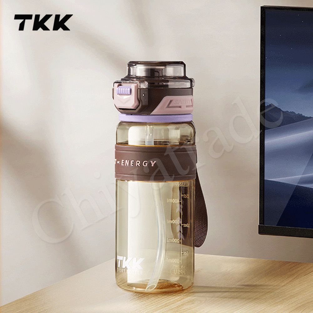【TKK】鉑金級PPSU 超越運動隨身杯 手提式 兩用 運動水壺800ML(附提帶)-任選色, , large