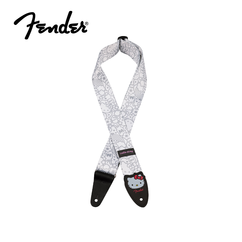 Fender Strap Fender X Hello Kitty 聯名背帶【敦煌樂器】