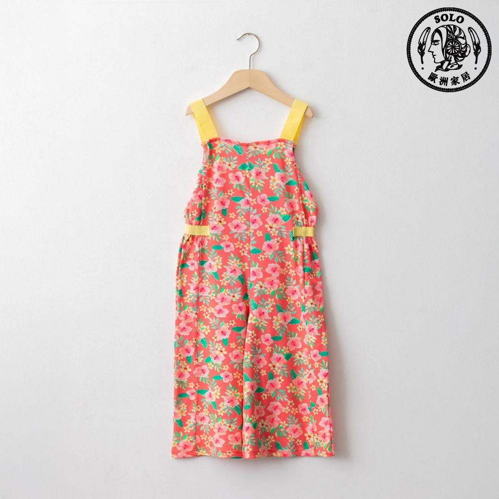 【SOLO Vintage】LCW Girls Summer Flower Skirt Made in Turkey 4-5y