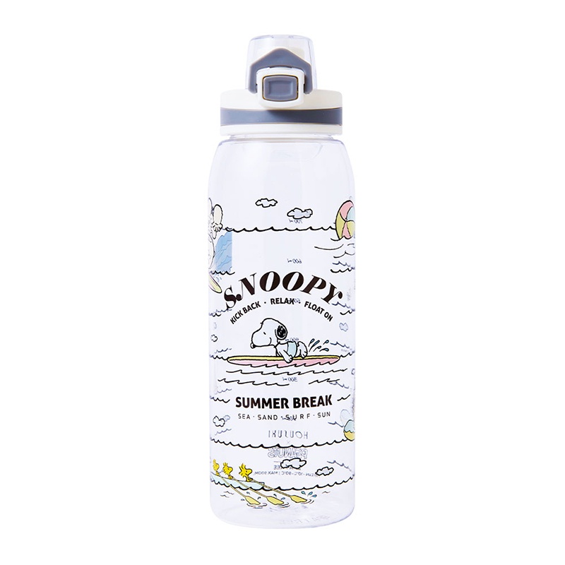 『HOUSUXI．舒希』史努比－Tritan彈蓋水瓶900ml(A2), , large